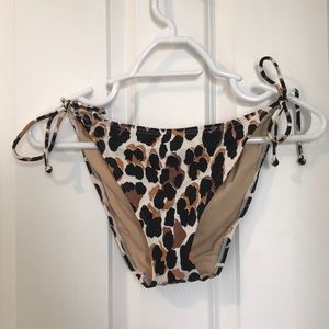 NWT - Victoria’s Secret Leopard Bikini Bottom